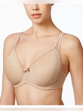 Wacoal 38D Retro Chic Seamless Underwire Contour Bra 853186 Toast NWT